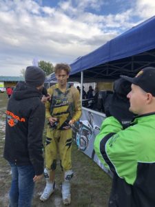mladý motokrosový talent Jozef Posluch